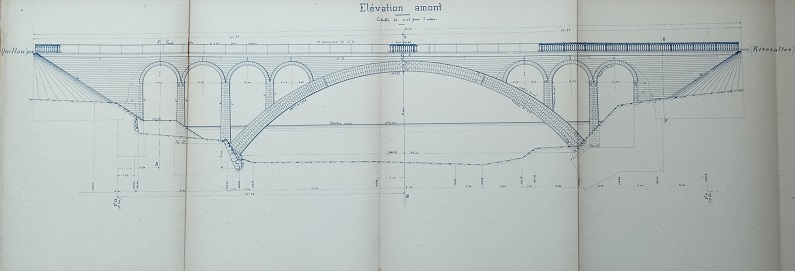 28 février 1895 - Pont de 36,00 mètres d'ouverture sur la rivière de Maury - 4