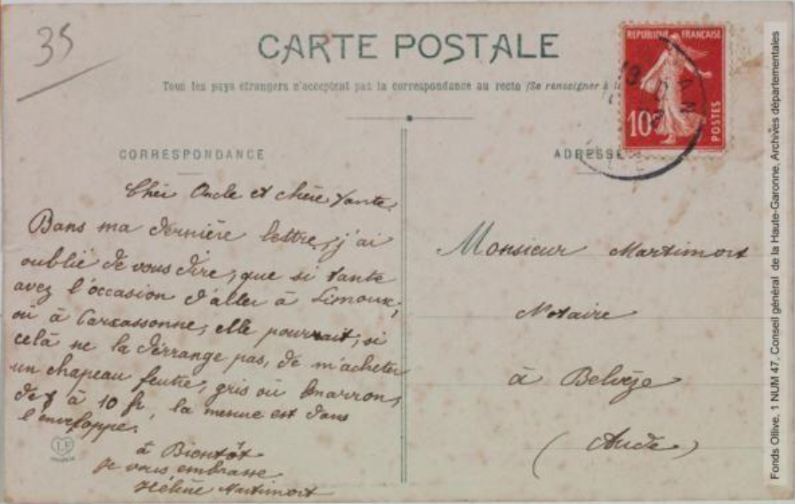 Vallée de l'Aude. 222. Escouloubre-les-Bains (l'hôtel) / [photographie Henri Jansou (1874-1966)]. - Toulouse : phototypie Labouche frères, marque LF au verso, [entre 1905 et 1925]. - Carte postale (1905/1925) - verso