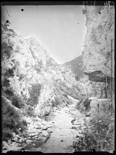 Gorges de l'Aude, Pierre-Lys - octobre 1933 - Jardin Botanique et Arboretum Henri Gaussen p1