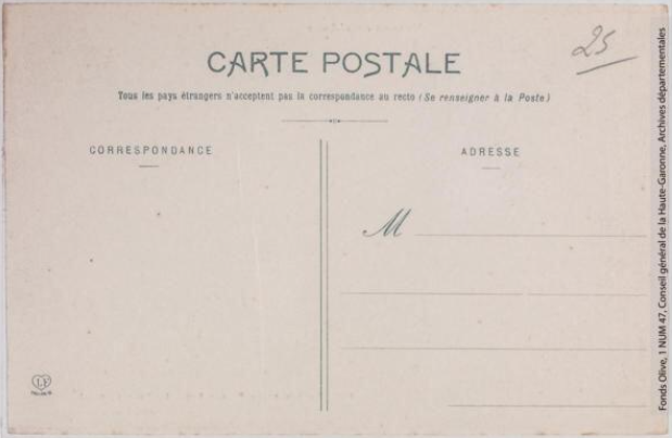 Vallée de l'Aude 13 - Entrée de la Pierre-Lys - le Trou-du-Curé - Toulouse - phototypie Labouche frères, marque LF au verso, entre 1905 et 1925 - Carte postale p1