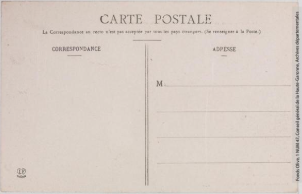 Vallée de l'Aude 140 -La route dans le défilé de la Pierre-Lys, près Quillan -photo Amédée Trantoul 1837-1910 -Toulouse -phototypie Labouche frères, marque LF au verso 1904-1925 -CPA p2 verso