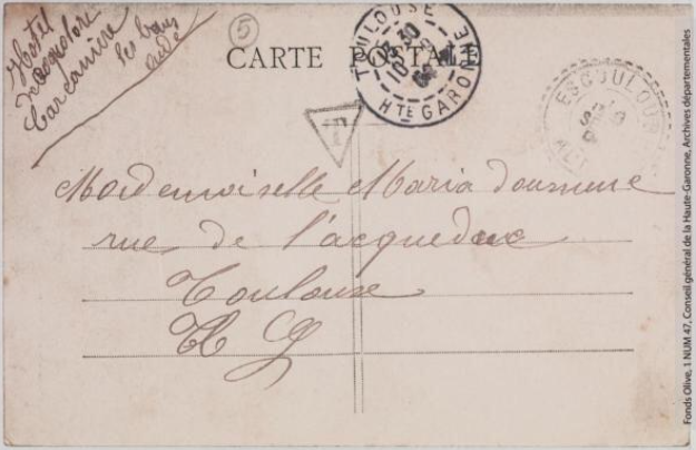 Vallée de l'Aude 15. Défilé de Pierre-Lys -photographie Amédée Trantoul 1837-1910 -Toulouse -phototypie Labouche frères, marque LF au verso 1900-1904 -CPA p1