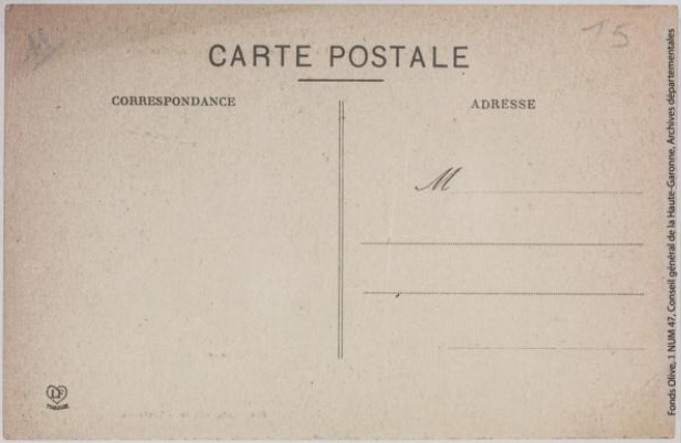 Vallée de l'Aude 213 -La Pierre-Lys à l'entrée de la vallée du Rebenty -Toulouse -phototypie Labouche frères, marque LF au verso 1911-1925-CPA p2