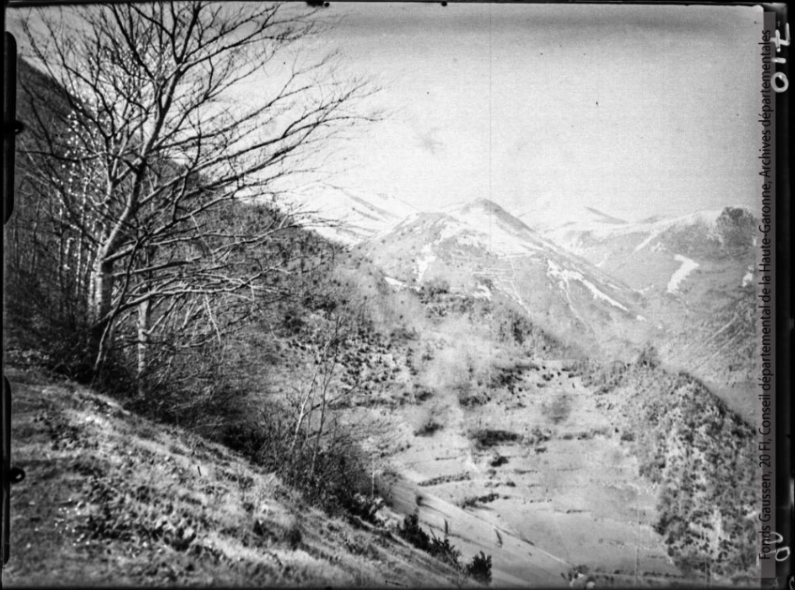 la vallée de Campagna. - janvier-mars 1935. Jardin Botanique et Arboretum Henri Gaussen (1880-1948)