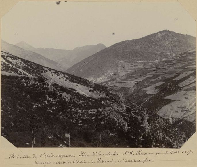 Escouloubre (Aude) :  Montagne de la division de Lacanals