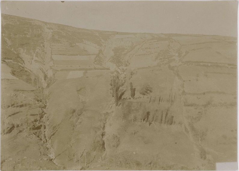 Montfort (Aude) :  ravinements du Maranet