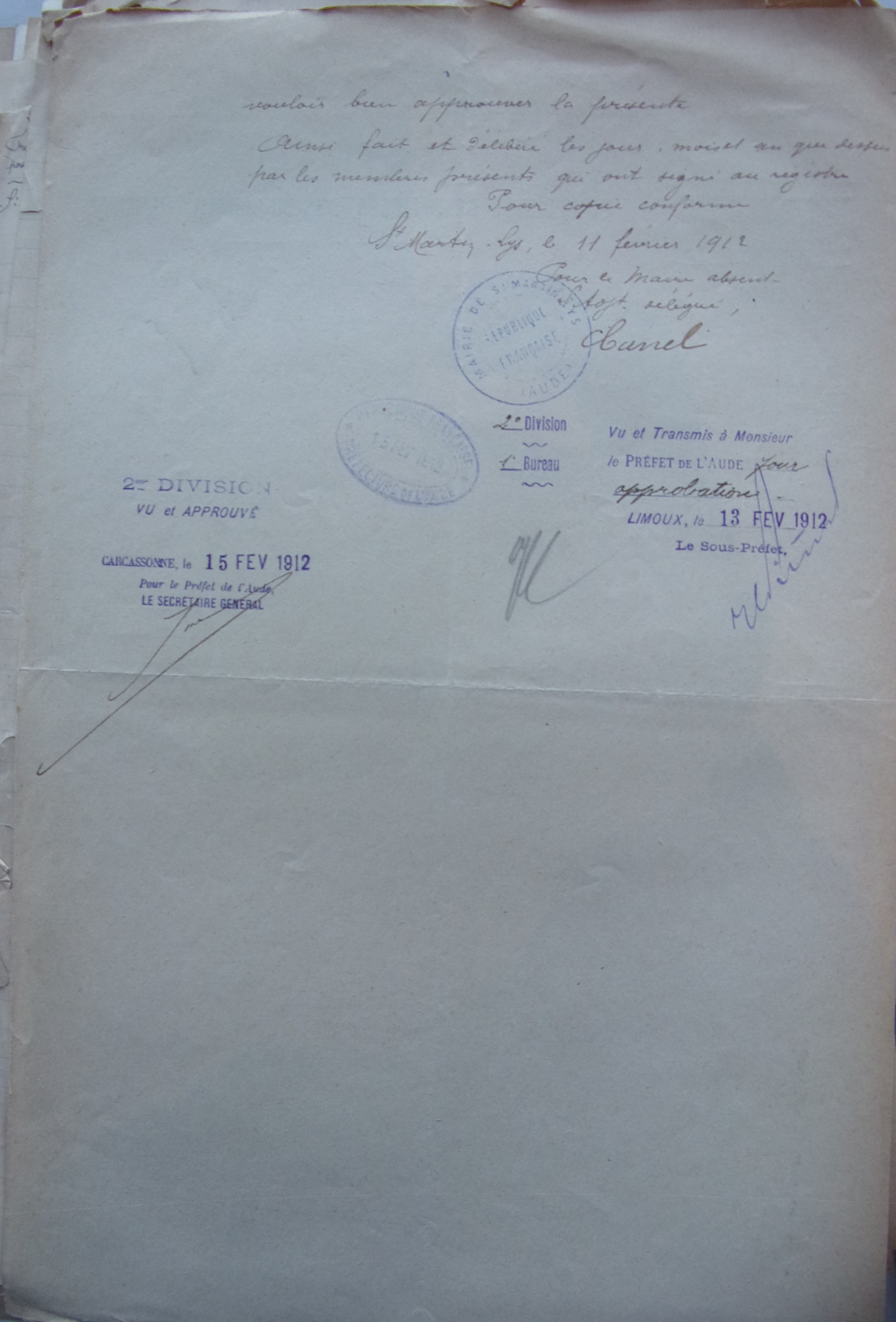 19120208 délibération conseil extraction de gravier p2