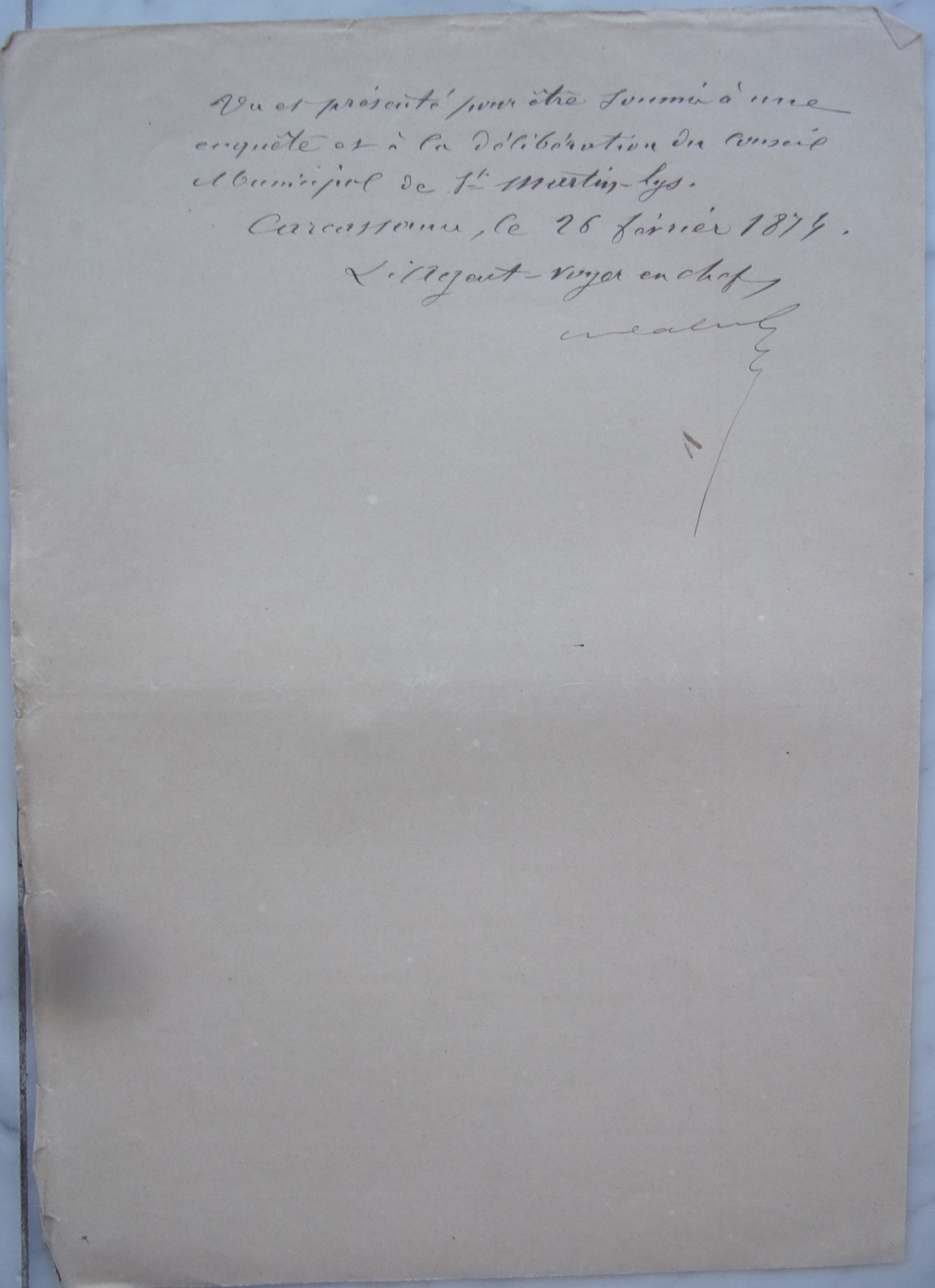 18740211 Rapport agent voyer cantonal Chemin vicinal entre Pas du loup et col de Quillan p2 100_9100