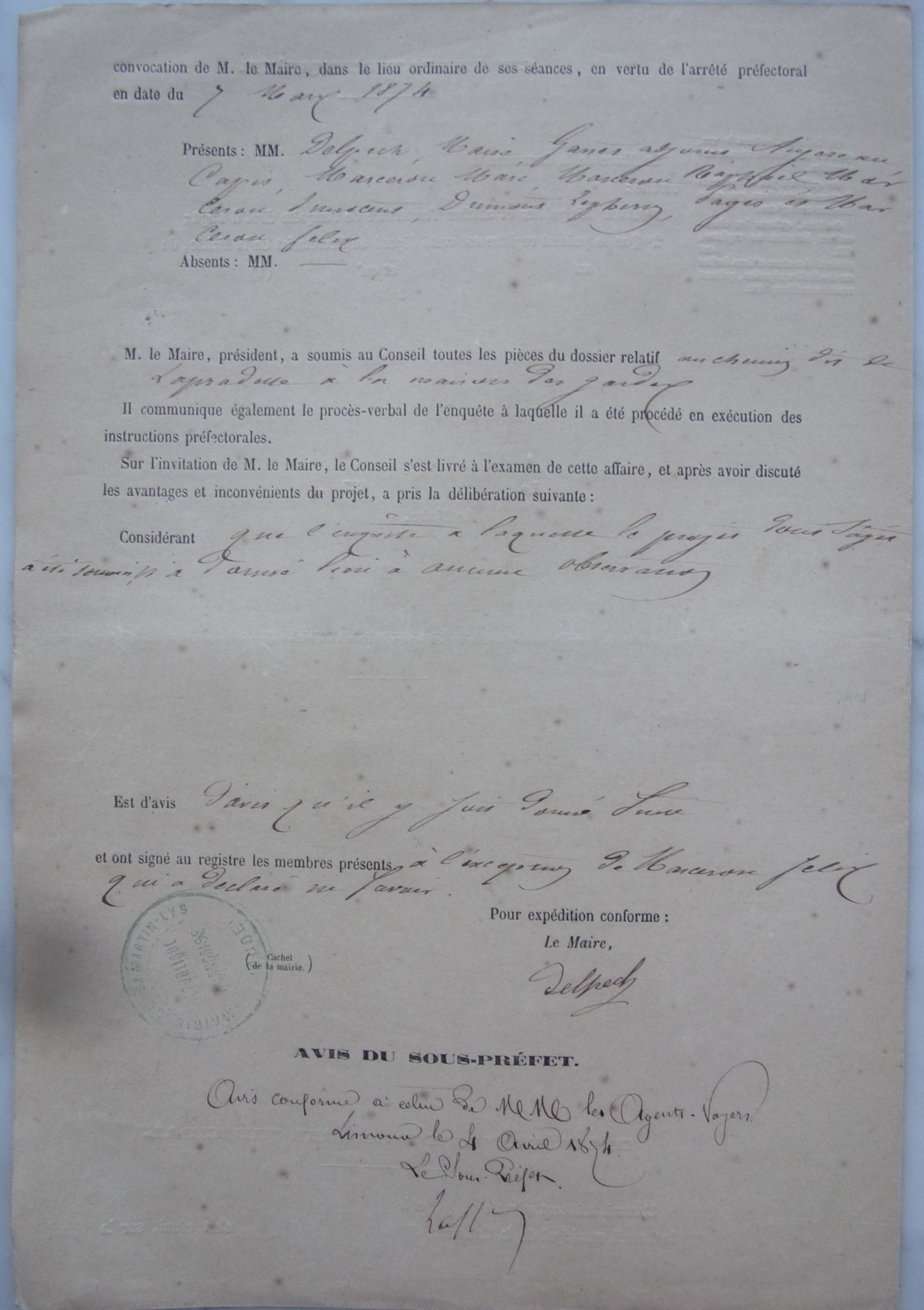 18740329 Enquête Chemin vicinal entre Pas du loup et col de Quillan p4 100_9108