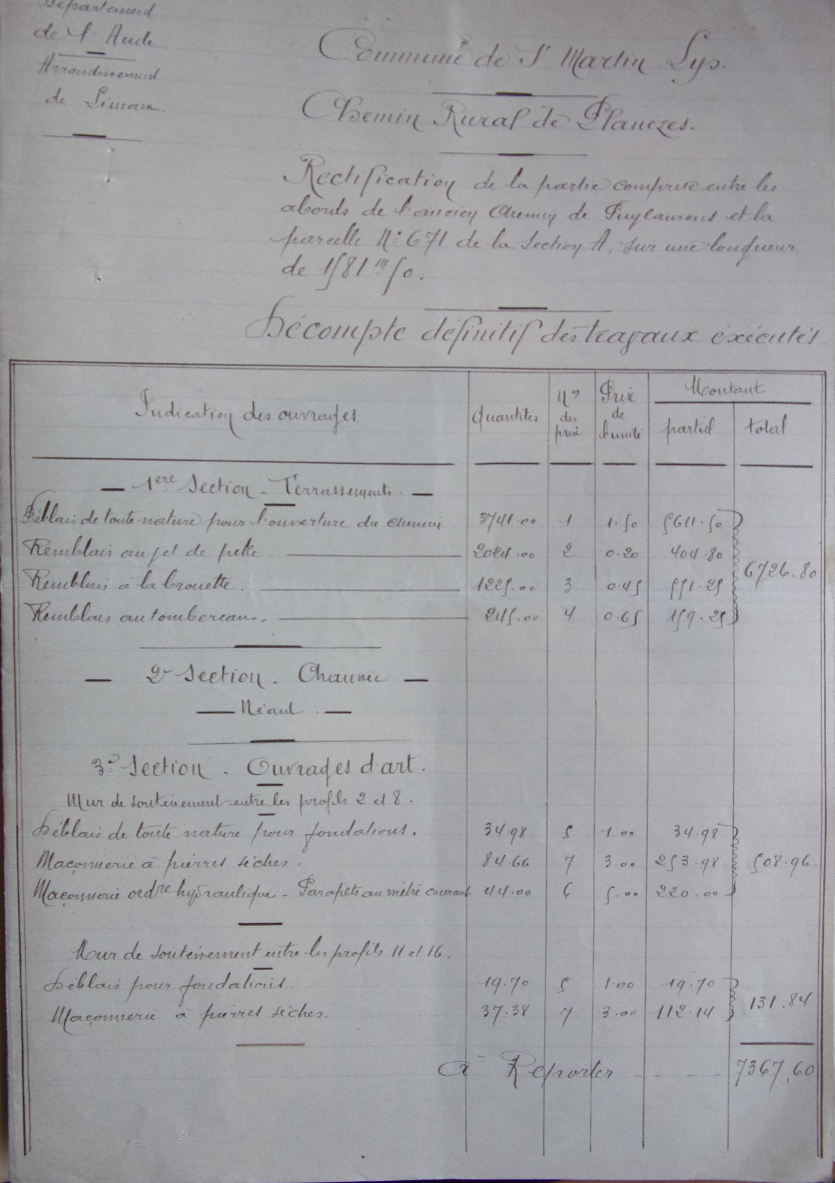 19010911 chemin planèses décompte définitif p1
