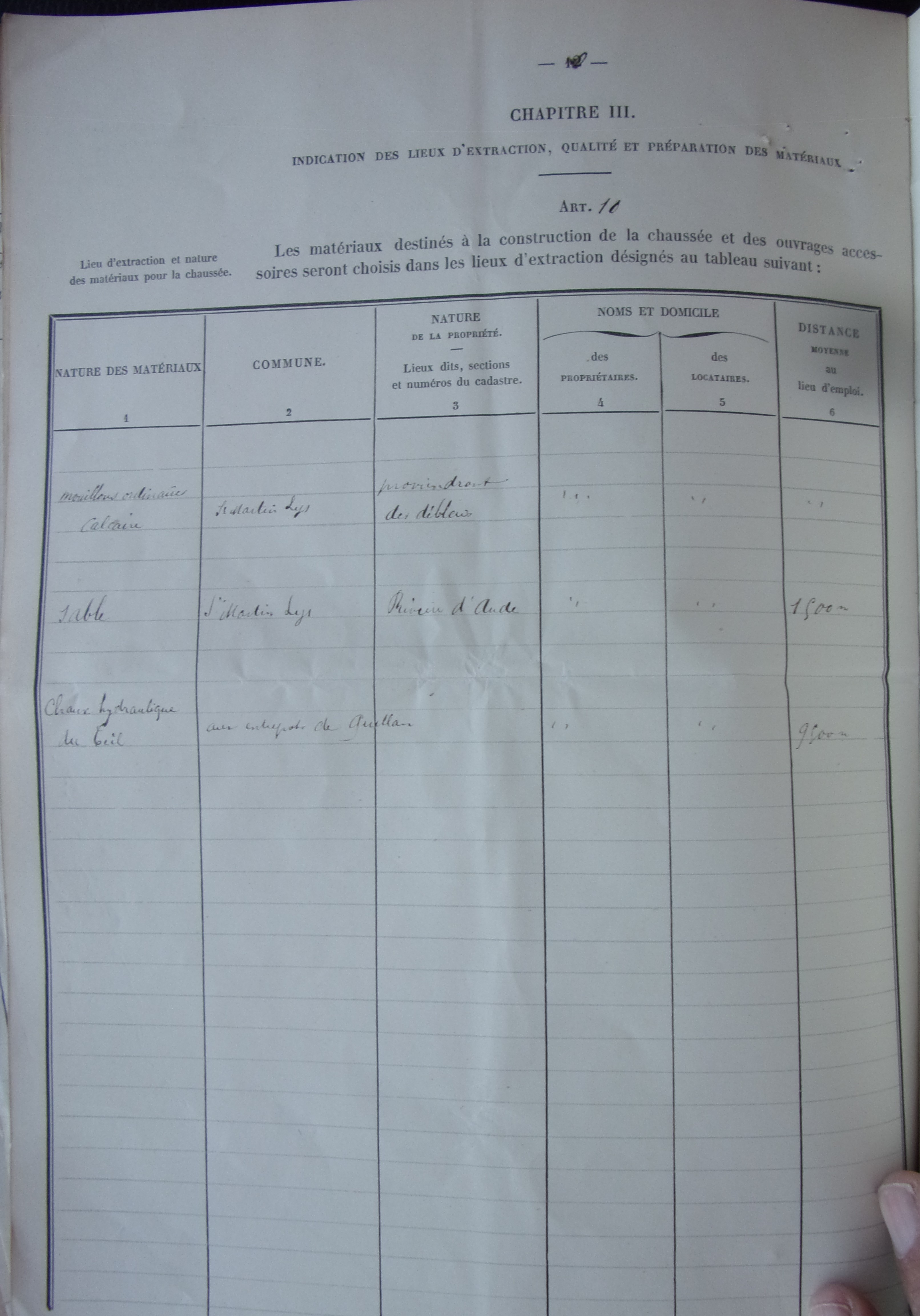 19031201 Devis estimatif travaux Construction chemin rural de Planèze pD 100_8865