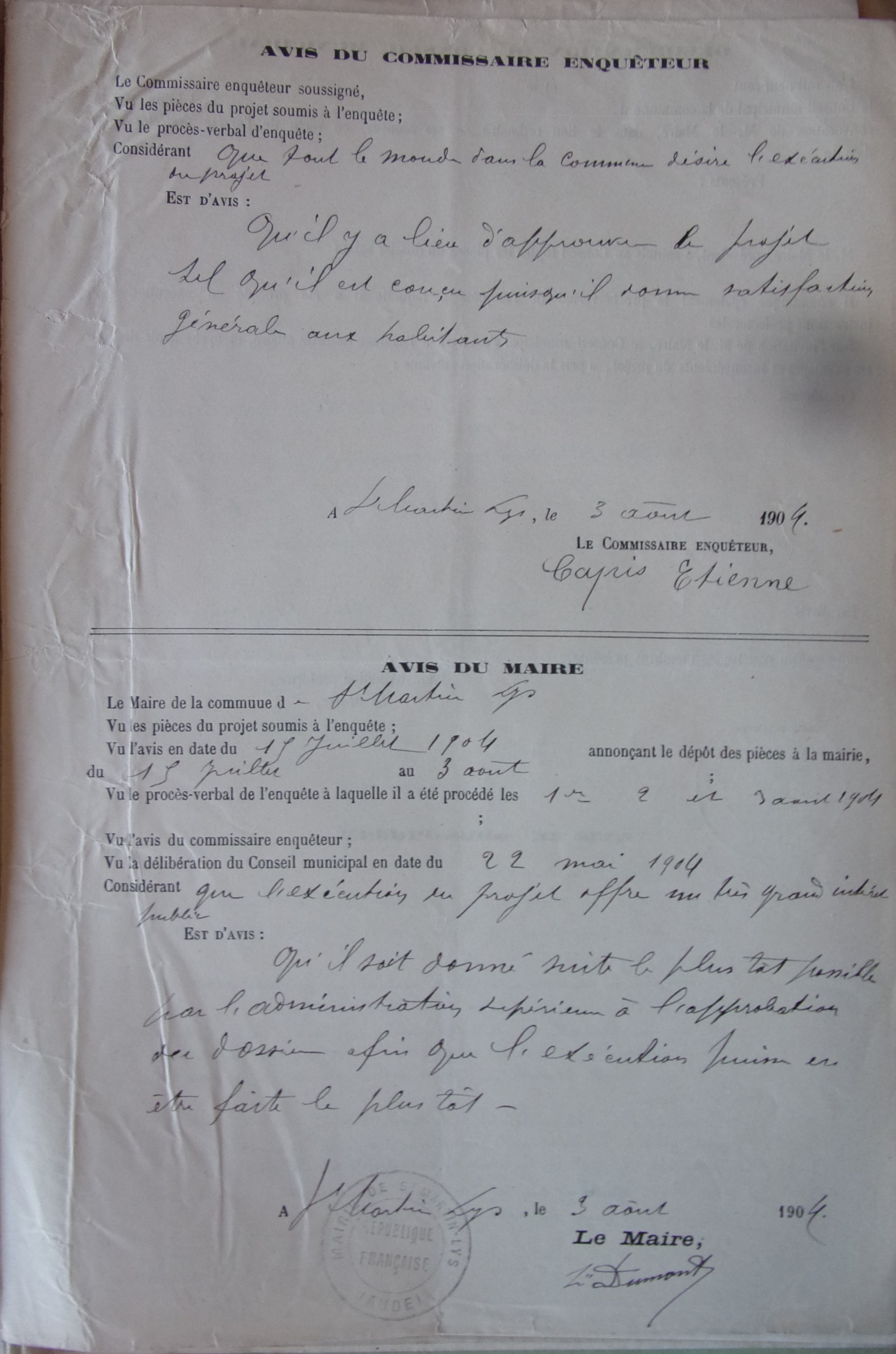 19040708 Enquête d'utilité publique Construction du chemin rural de Planèze p4 100_8901