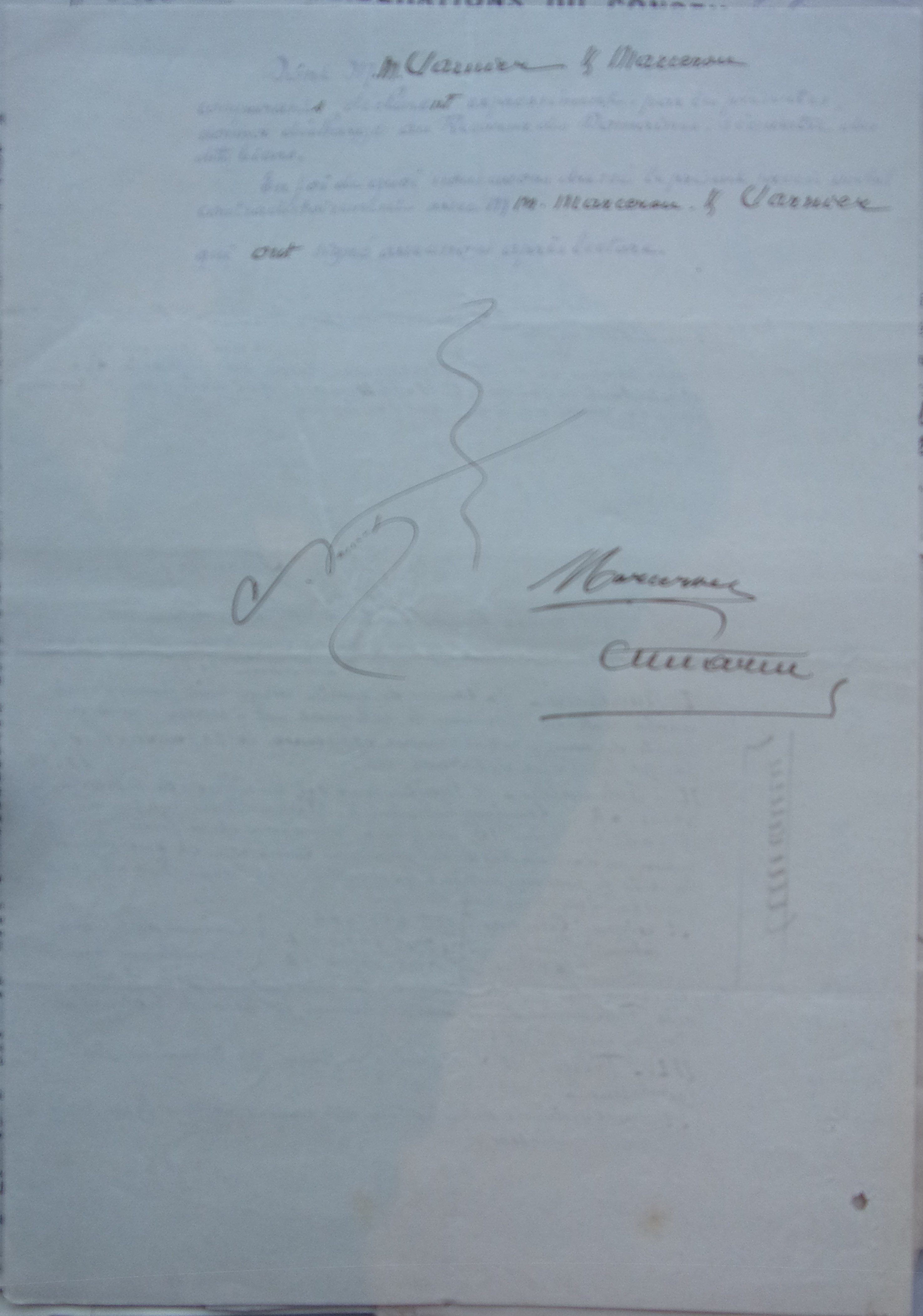 20 mai 1910 - Direction générale des Domaines - procès verbal de remise au bureau de bienfaisance p2