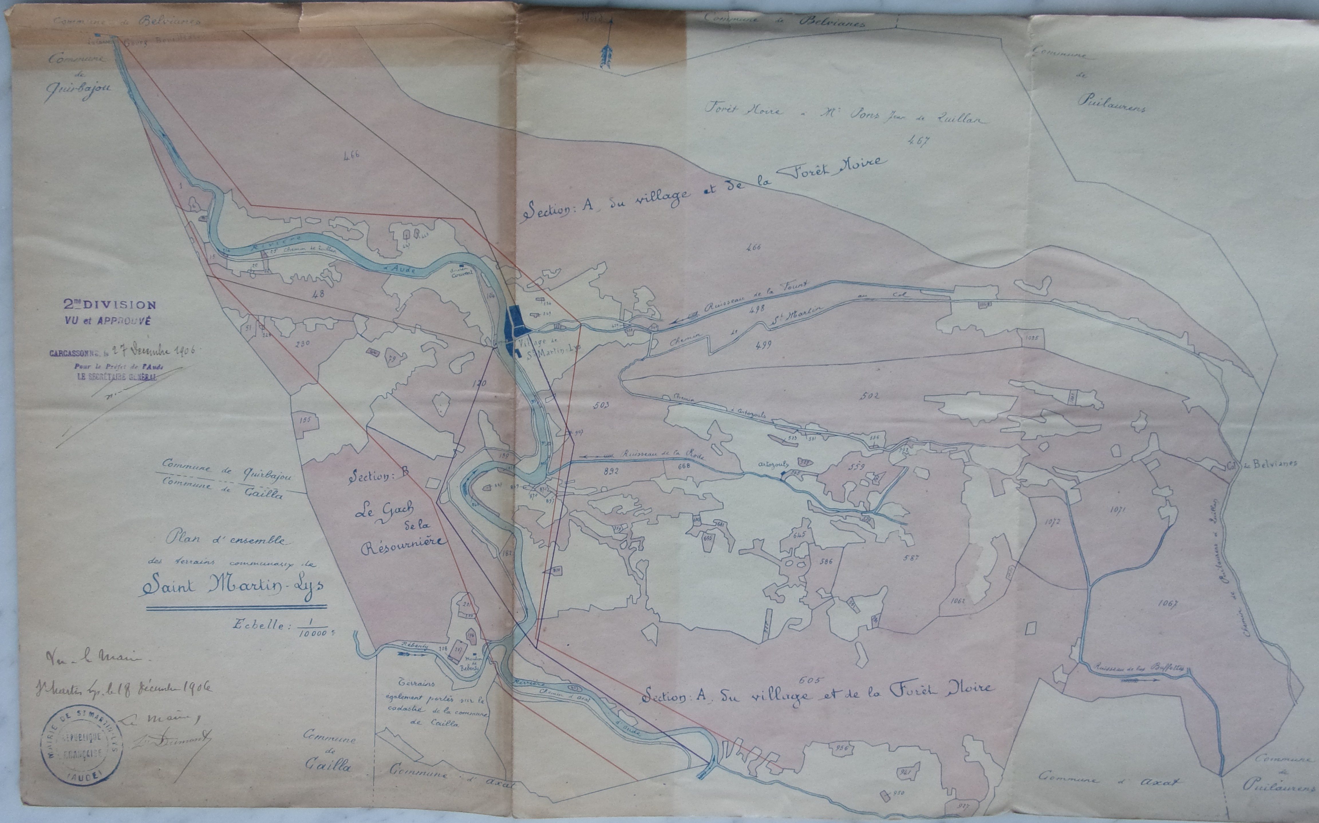 18 décembre 1906 - Plan Eclairage public