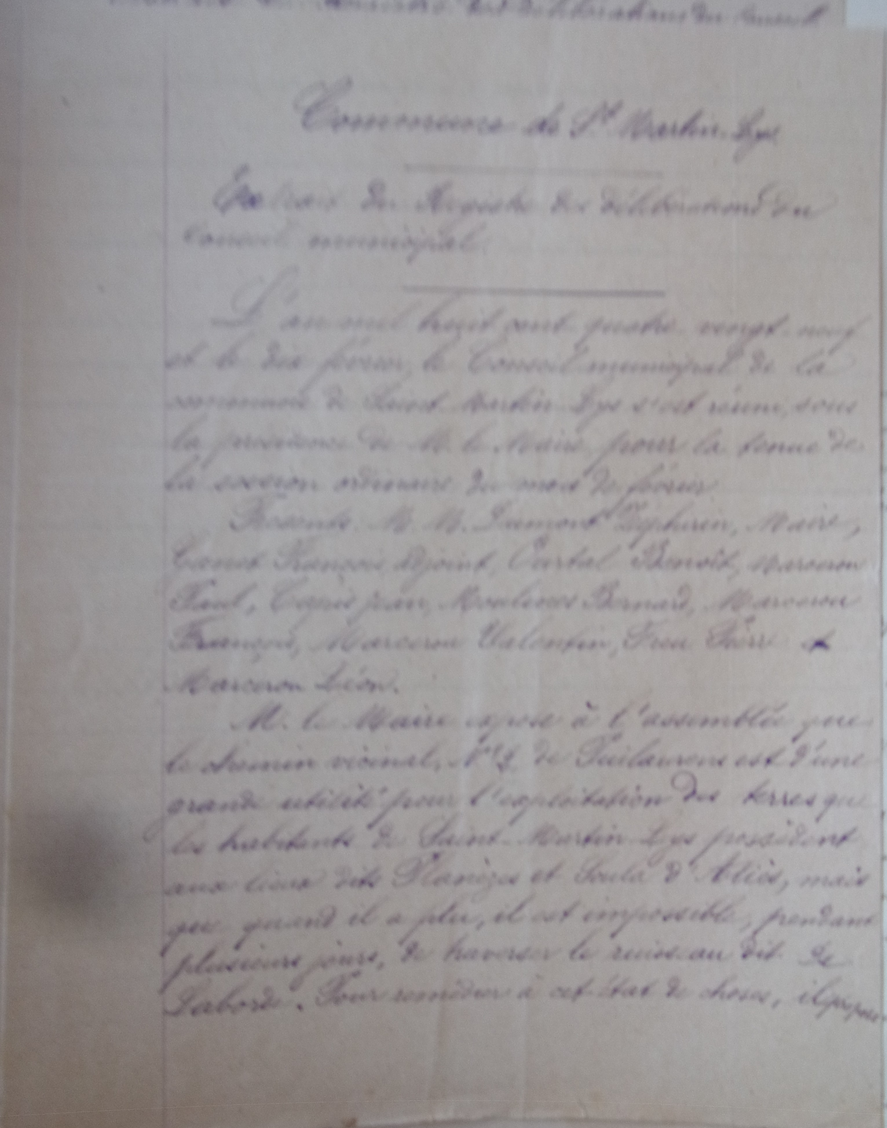 18890210 délibération conseil  Chemin Vicinal 2 Pont sur ruisseau de La borde p1 100_9489