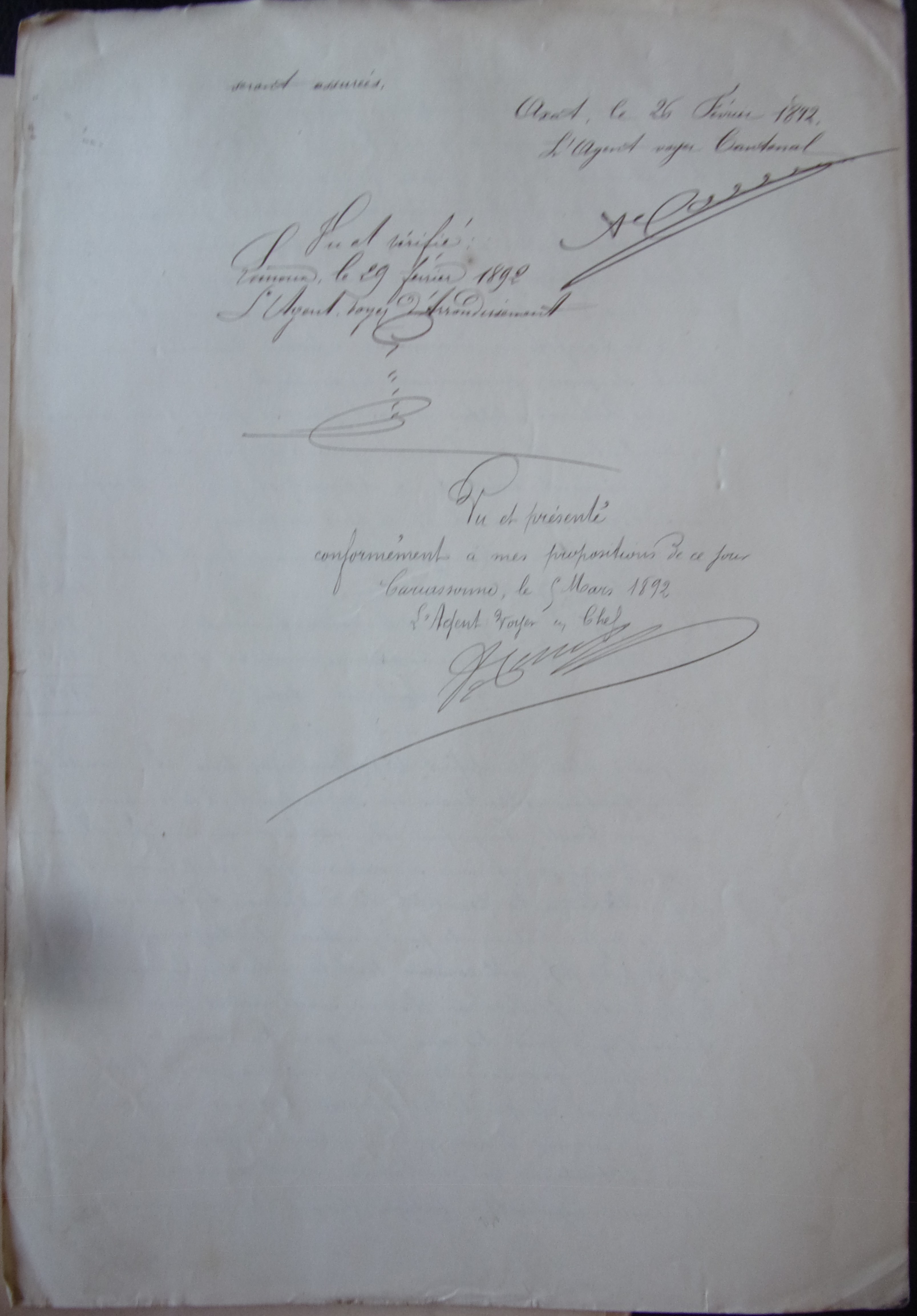 18920226 Rapport à l'appui du projet Avis agent voyer cantonal Construction du pont sur le Ruisseau de La Borde p4 100_9506