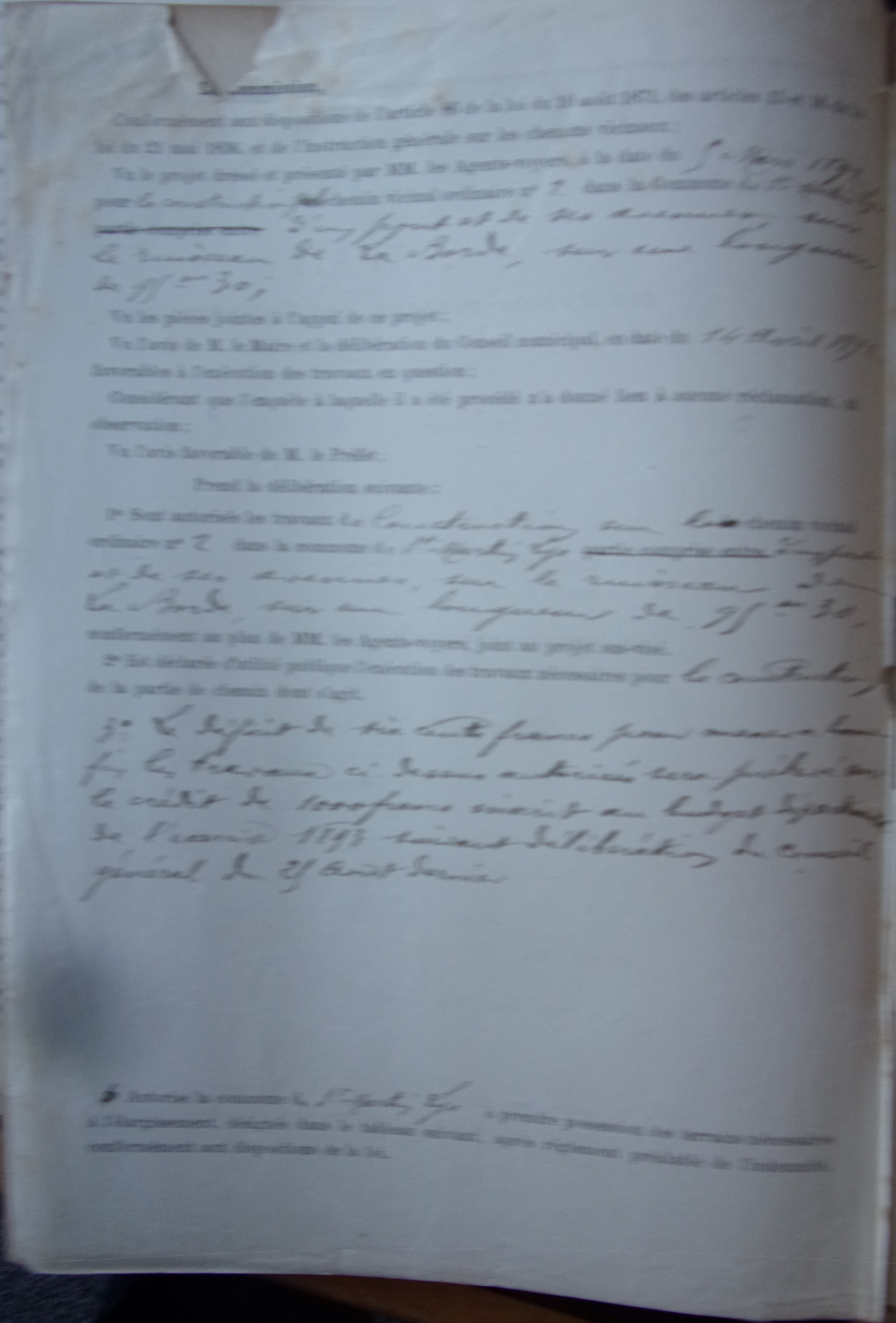 18921231 Commission départementale Chemins Vicinaux Ordinaire Pont sur le ruisseau de La borde - pont de l'ane p2 100_9466