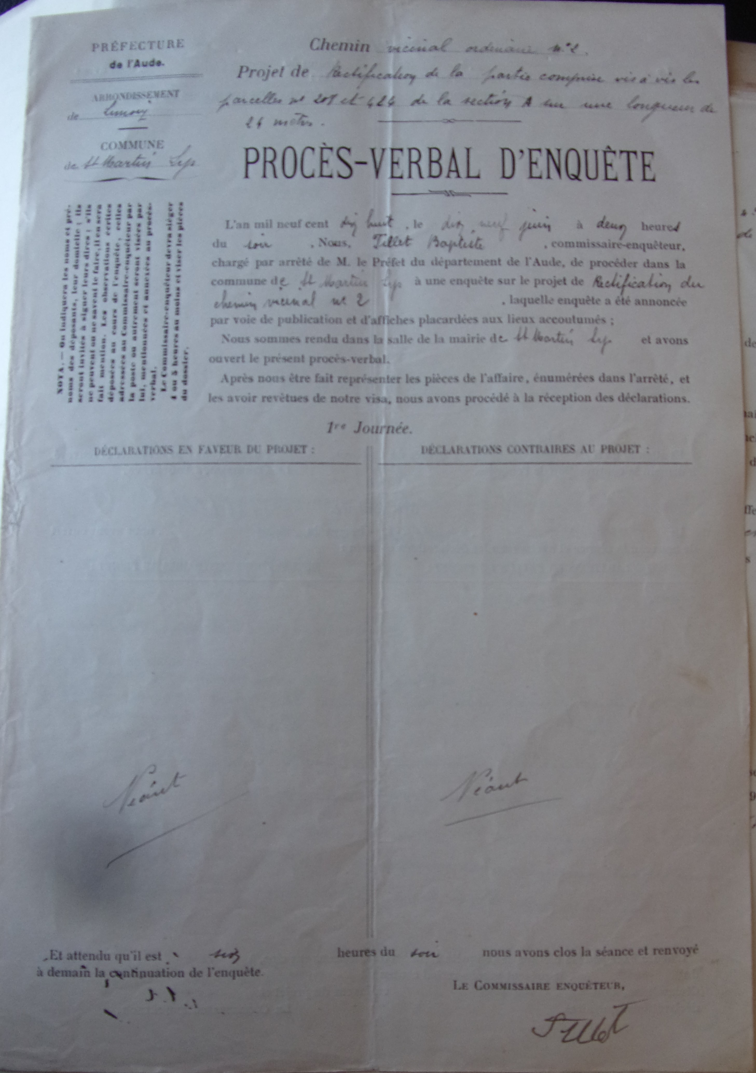 19180321 Enquête d'utilité publique Chemin vicinal 2 p3 100_9049