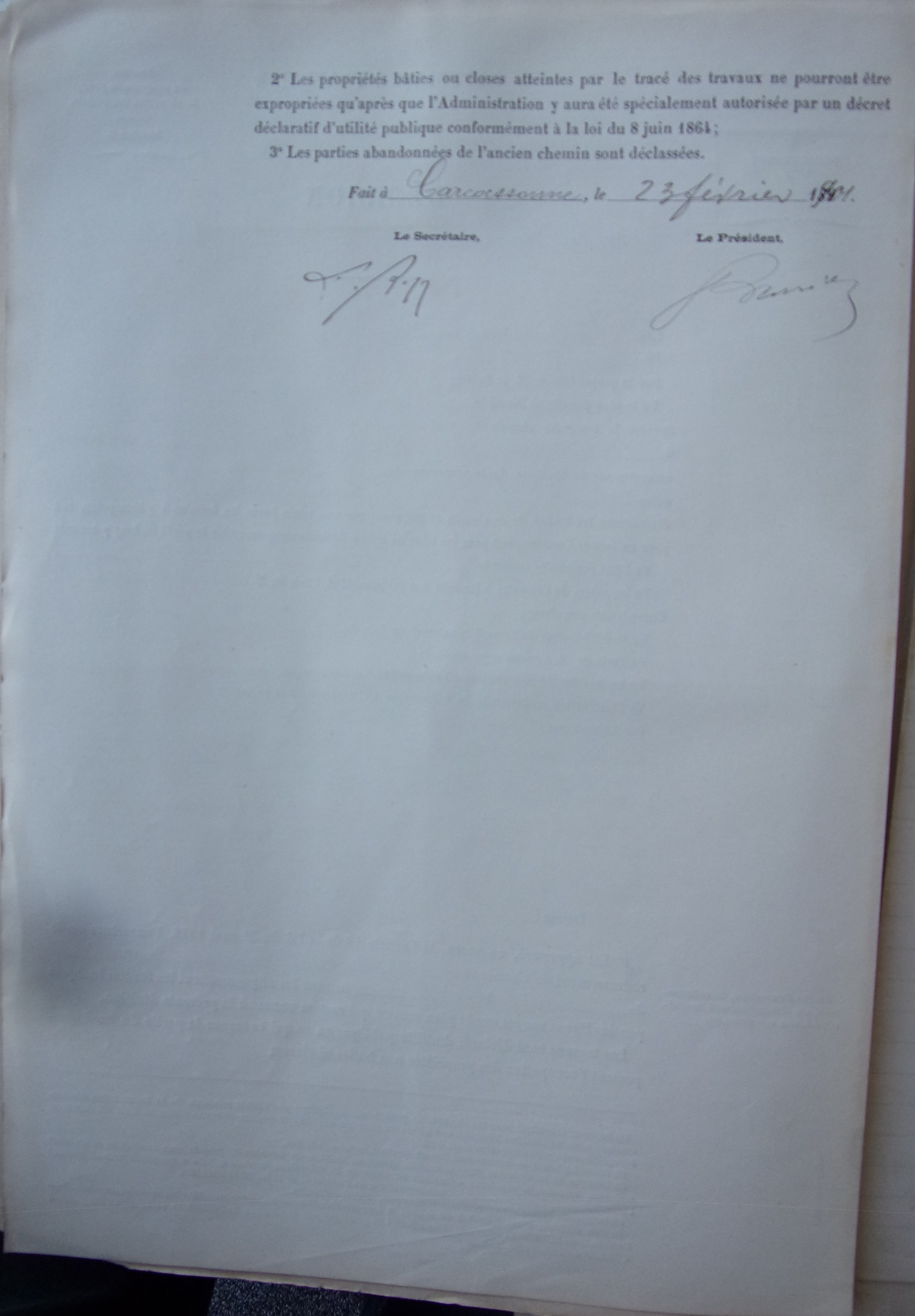 19010223 Décision commission  départementale  Chemin vicinal 5 Quirbajou Axat p2 100_9447