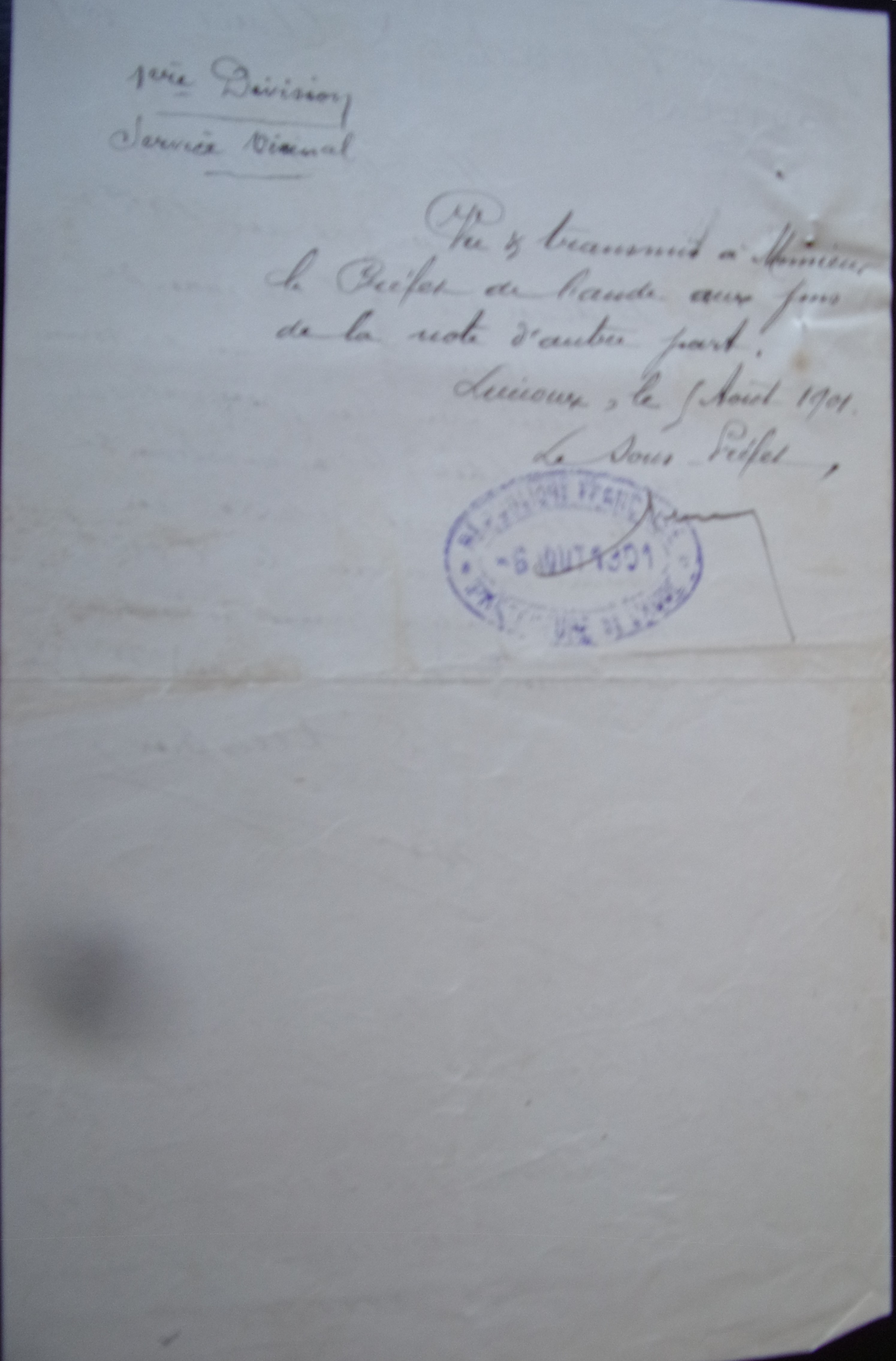 19010802 Note du percepteur Chemin vicinal 5 Quirbajou Axat p2 100_9421