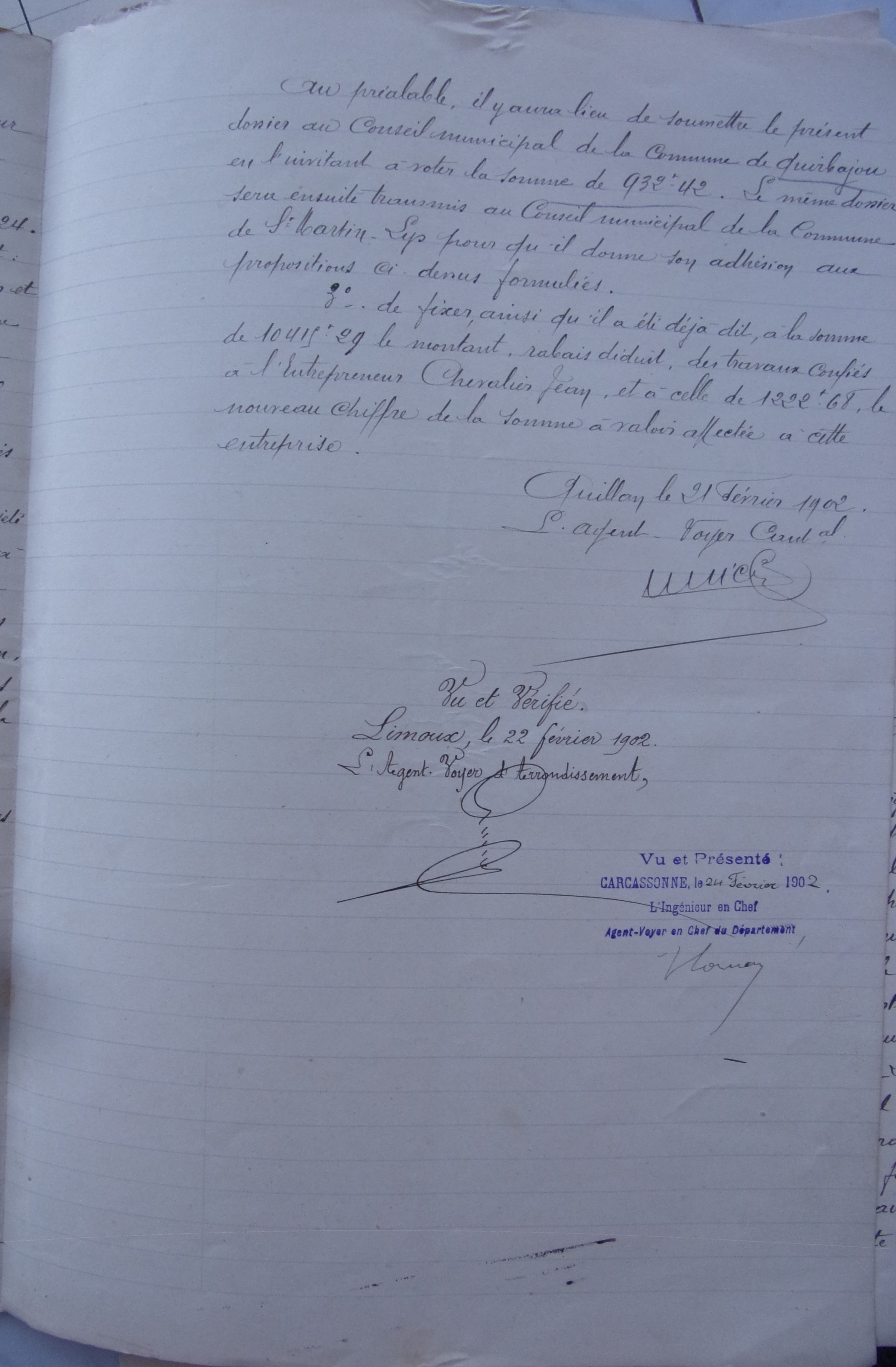 19020221 Rapport justificatif Chemin vicinal 5 Quirbajou Axat p5 100_9387