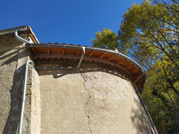 Saint-Martin-Lys, toit du coeur de l'église