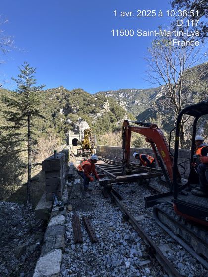 Rébuzo Début des travaux - 2