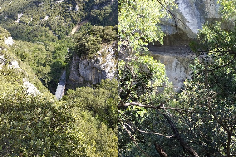 St Martin Lys, Vue du pont de chemin fer et du passage du curé