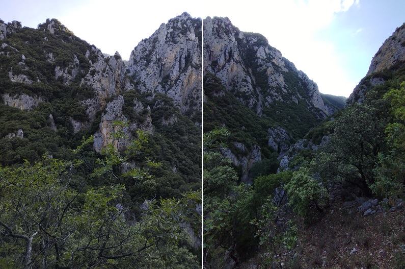 St Martin Lys, Vue générale des gorges -4