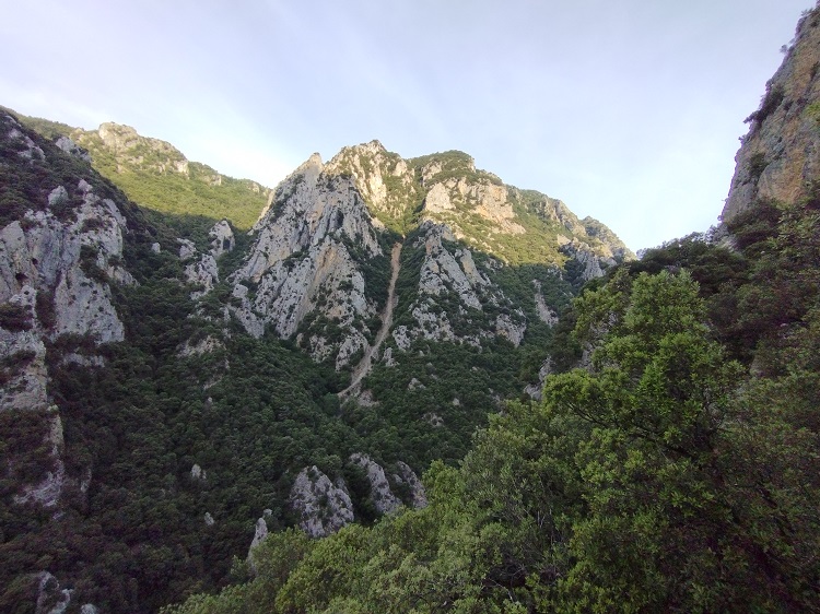 St Martin Lys, Vue générale des gorges -3