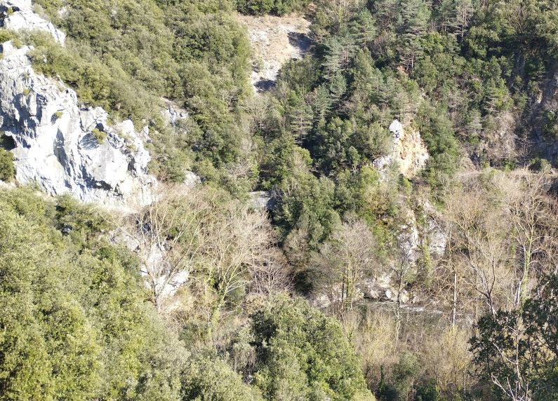 St Martin Lys, le pont de l'ane - depuis l'autre rive de l'Aude - vérif 2 (depuis l'ancienne route D17)