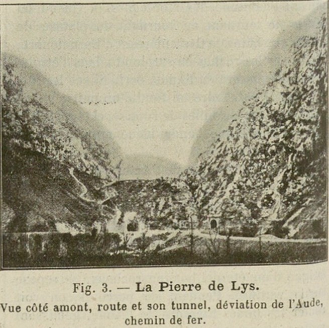 Amont des Gorges de la Pierre-Lys