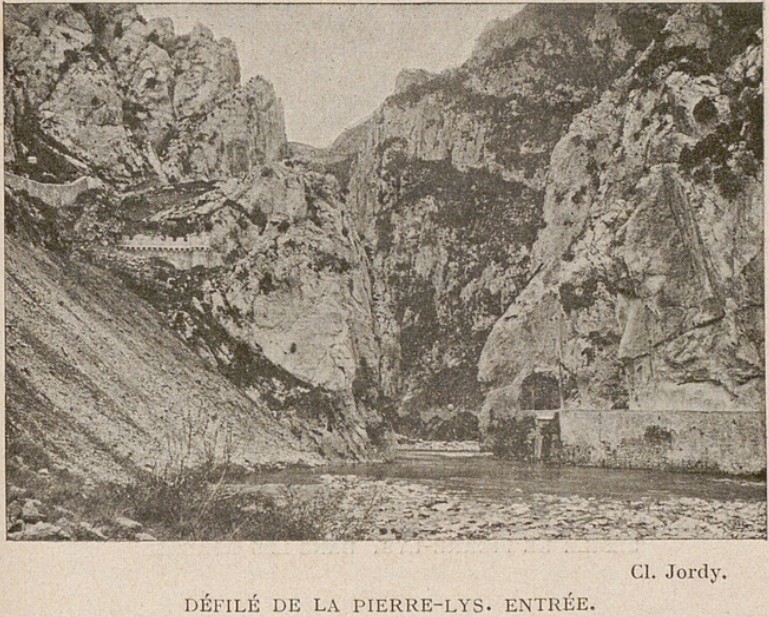 Entrée des gorges du coté Belvianes