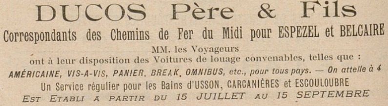 Publicité Ducos Transport