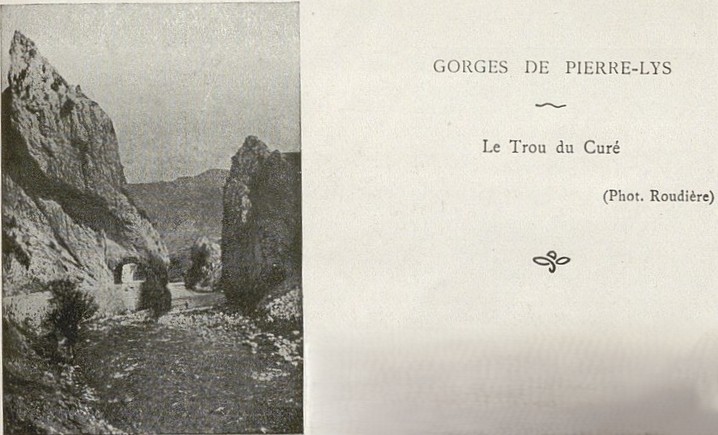 Gorges de la Pierre-Lys - trou du curé
