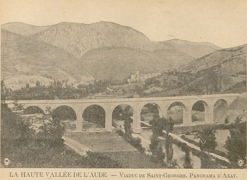 Viaduc St Georges - Panorama d'Axat
