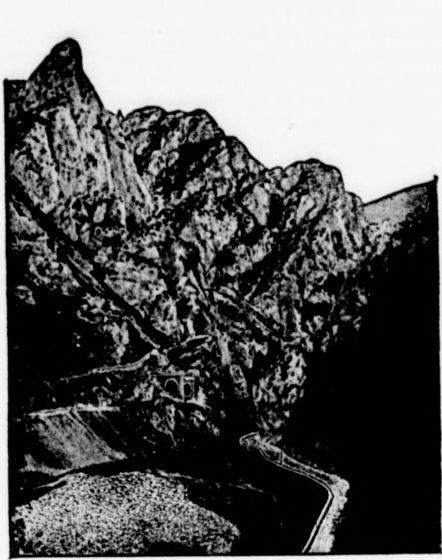 Entrée des gorges du coté Belvianes