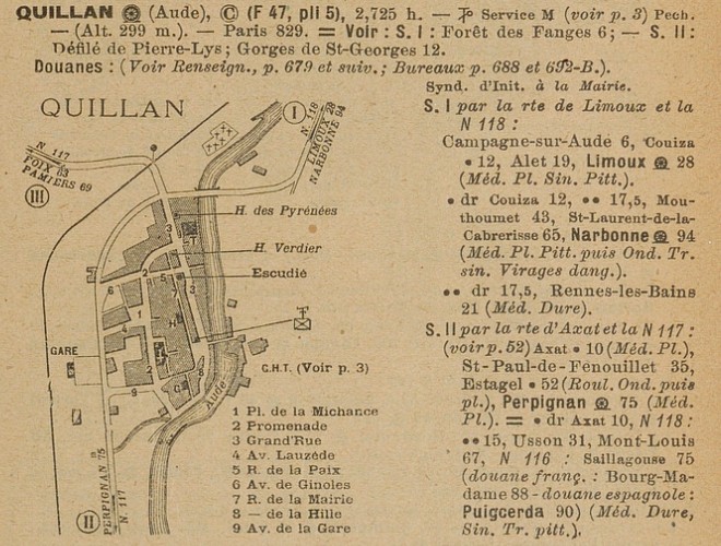 plan de Quillan