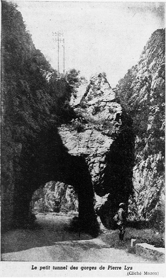 St martin lys - pierre-lys - petit tunnel de St Martin - L'éclair du 16 Août 1939