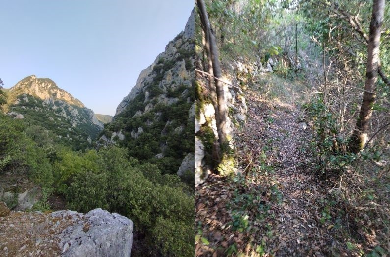 chemin du gourg bouillidou - L'ancien chemin de la pierre-lys - 1