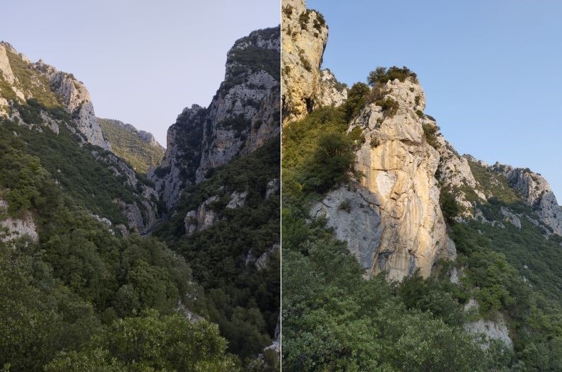 chemin du gourg bouillidou - Vues diverses des gorges - 1
