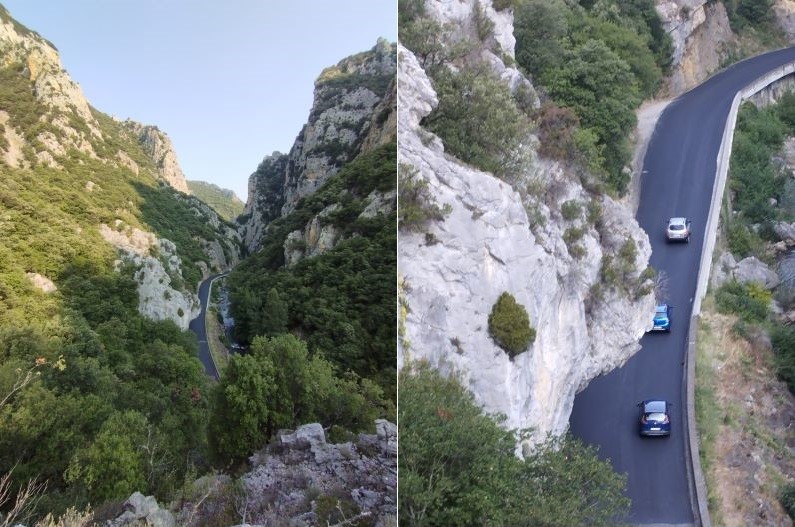 chemin du gourg bouillidou - Vues diverses des gorges - 4