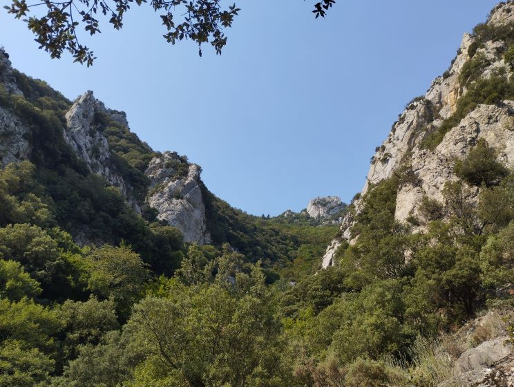 chemin du gourg bouillidou - Vues diverses des gorges - 5