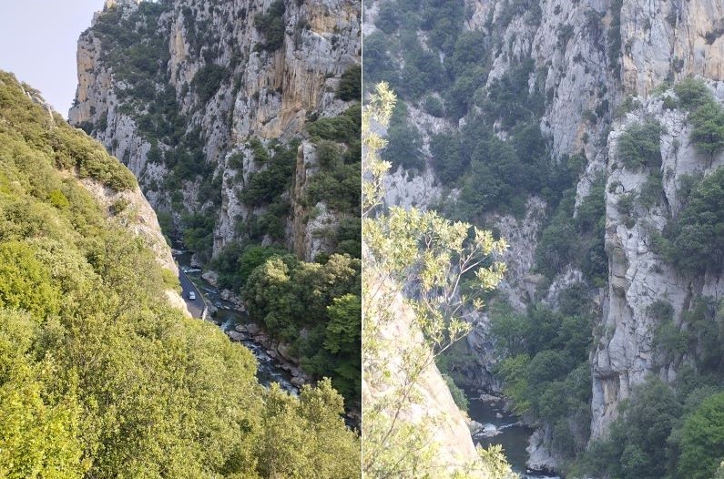 chemin du gourg bouillidou - Vues diverses des gorges - 6