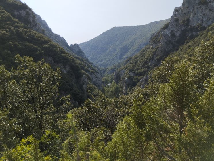 chemin du gourg bouillidou - Vues diverses des gorges - 7