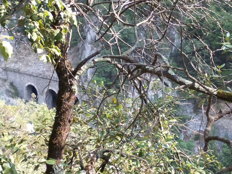 chemin du gourg bouillidou - Vue des bouches d'aération du tunnel ferrovière - 1