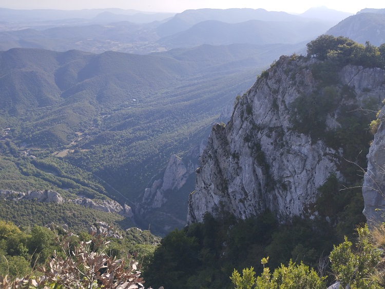 Quirbajou, vue du belvédère du relais télé - 1