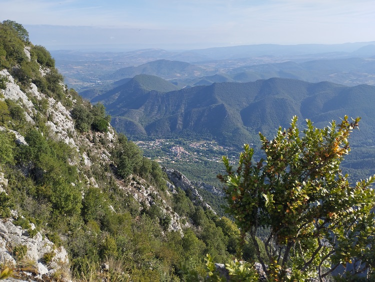 Quirbajou, vue du belvédère du relais télé - 2