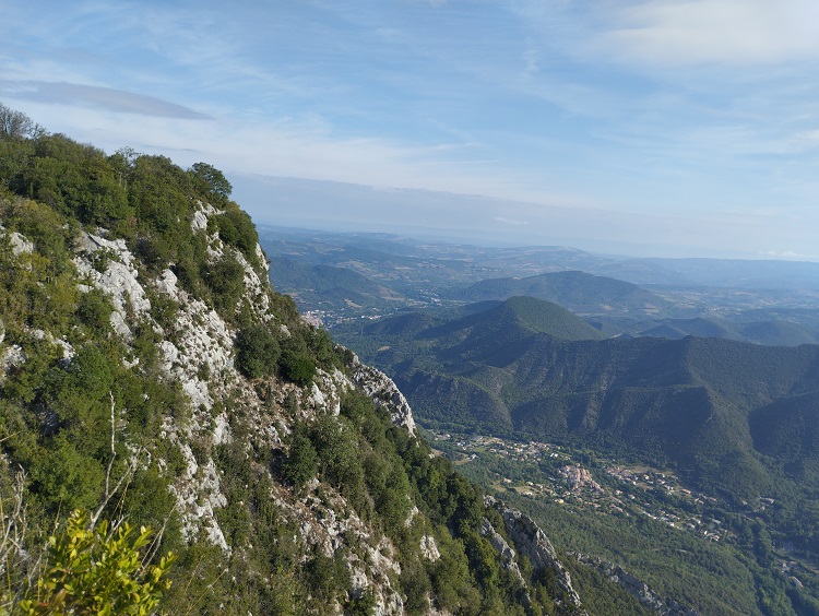 Quirbajou, vue du belvédère du relais télé - 10