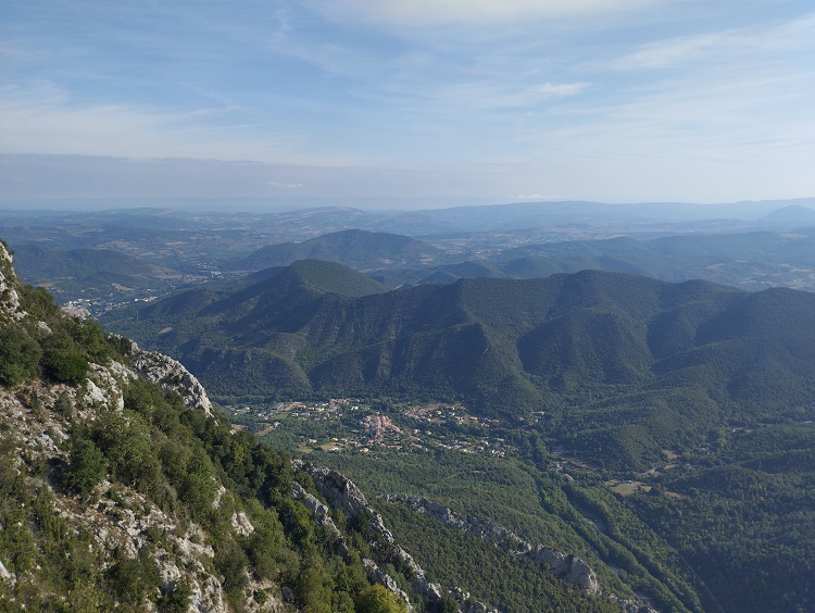 Quirbajou, vue du belvédère du relais télé - 11